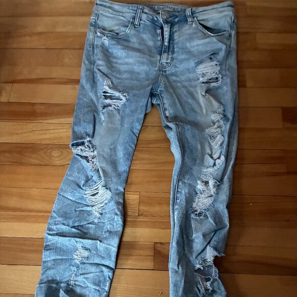 American Eagle Next Level Stretch Jeans Size 12 - Picture 2 of 3